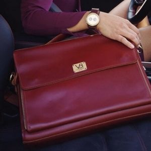Full Grain Italian Leather Laptop Bag